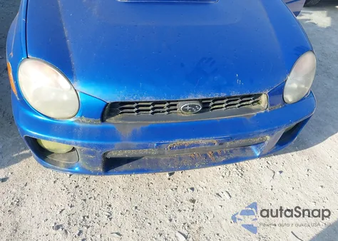 2002 Subaru Impreza Wrx из США, поврежденный, VIN JF1GD296X2G508496